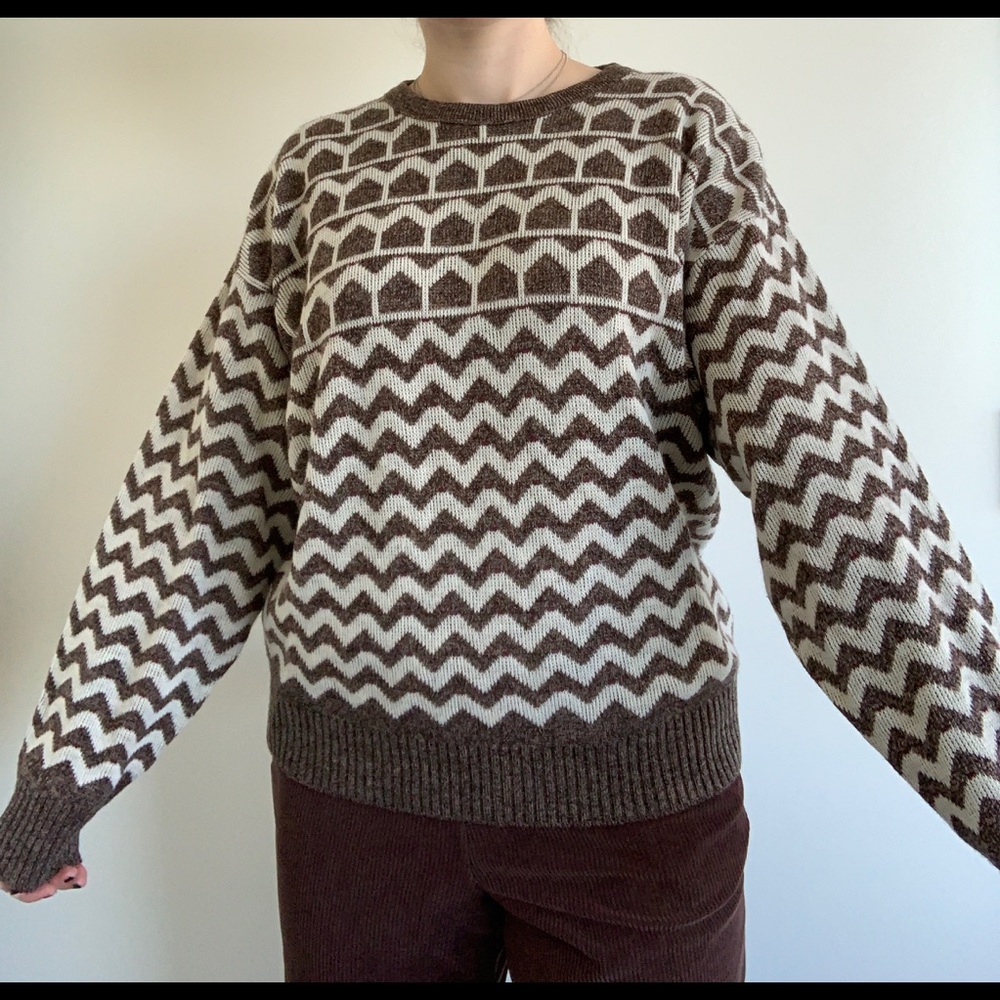 Vintage Grandpa Sweater!